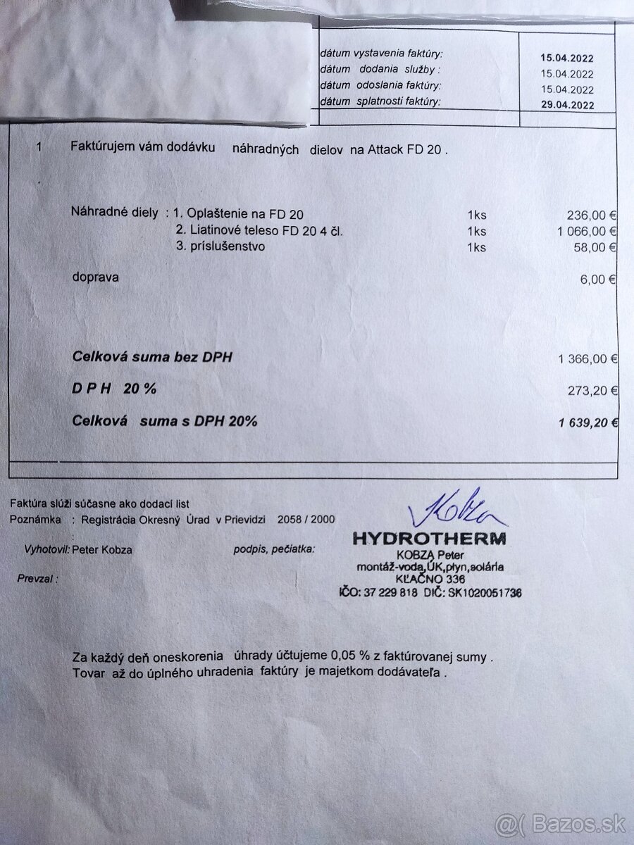 Predám pec na pevné palivo Attack FD 20 čisto nová, nepoužit - 7