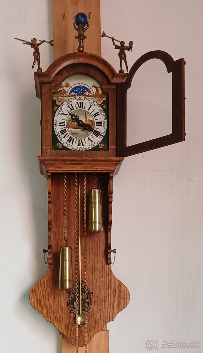 Hodiny holandské frízske nástenné. - 7