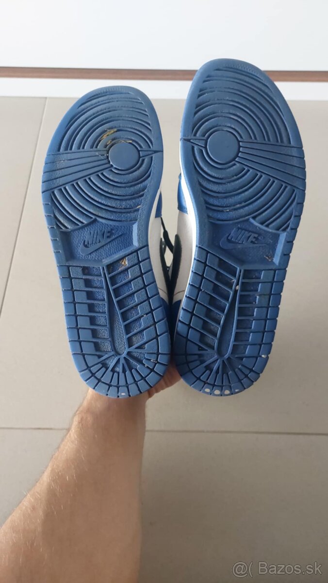 Tenisky Jordan 1 Low Hyper Royal Orange Peel (č.46) - 7
