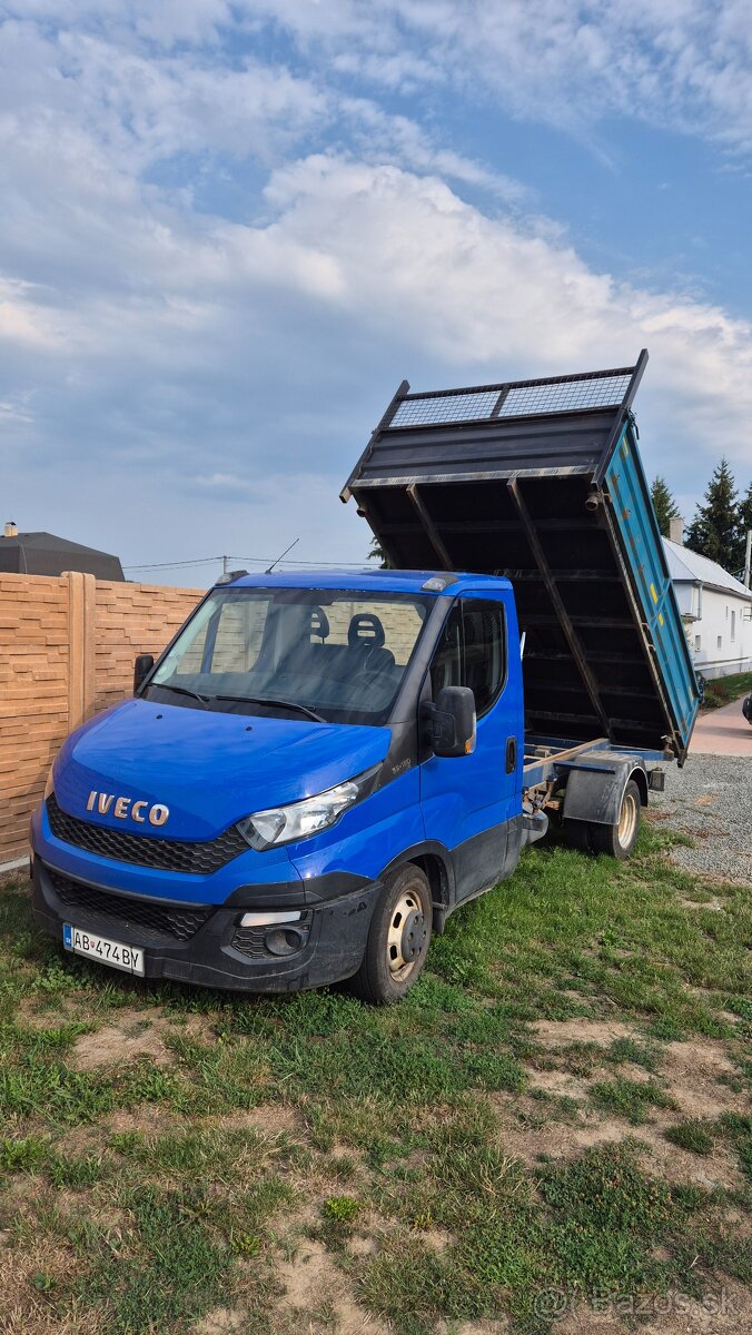 Vyklápač do 3,5t. Iveco Daily 3.0. 107kw 3 stranný sklápač - 7