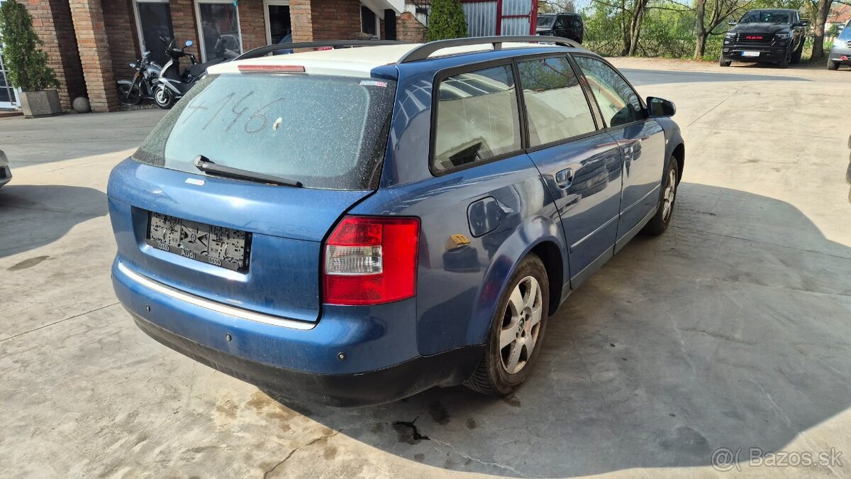 Audi A4 B6 1,9TDi 74kw kód: AVB - 7