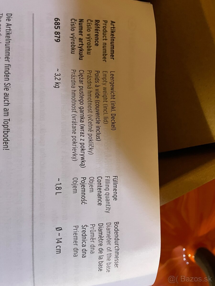 Liatinový hrniec v tvare tekvice - 7