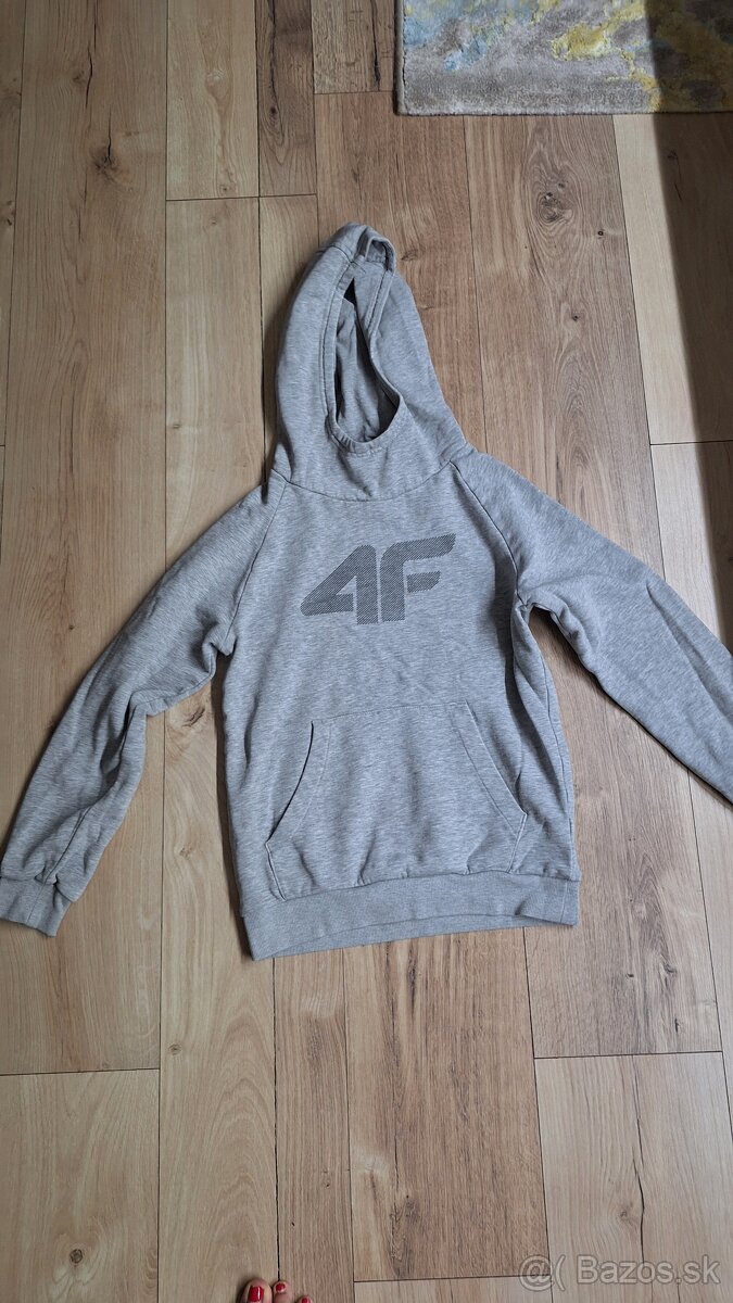 Dve značkové mikiny nová adidas 152 a 4F 146 - 7