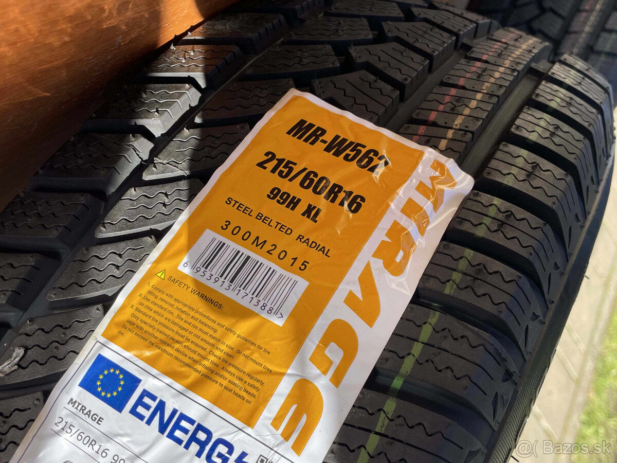 SEPANG Orig.VW Alu Disky 5x112 ET41 215 60 16 zimné - 7