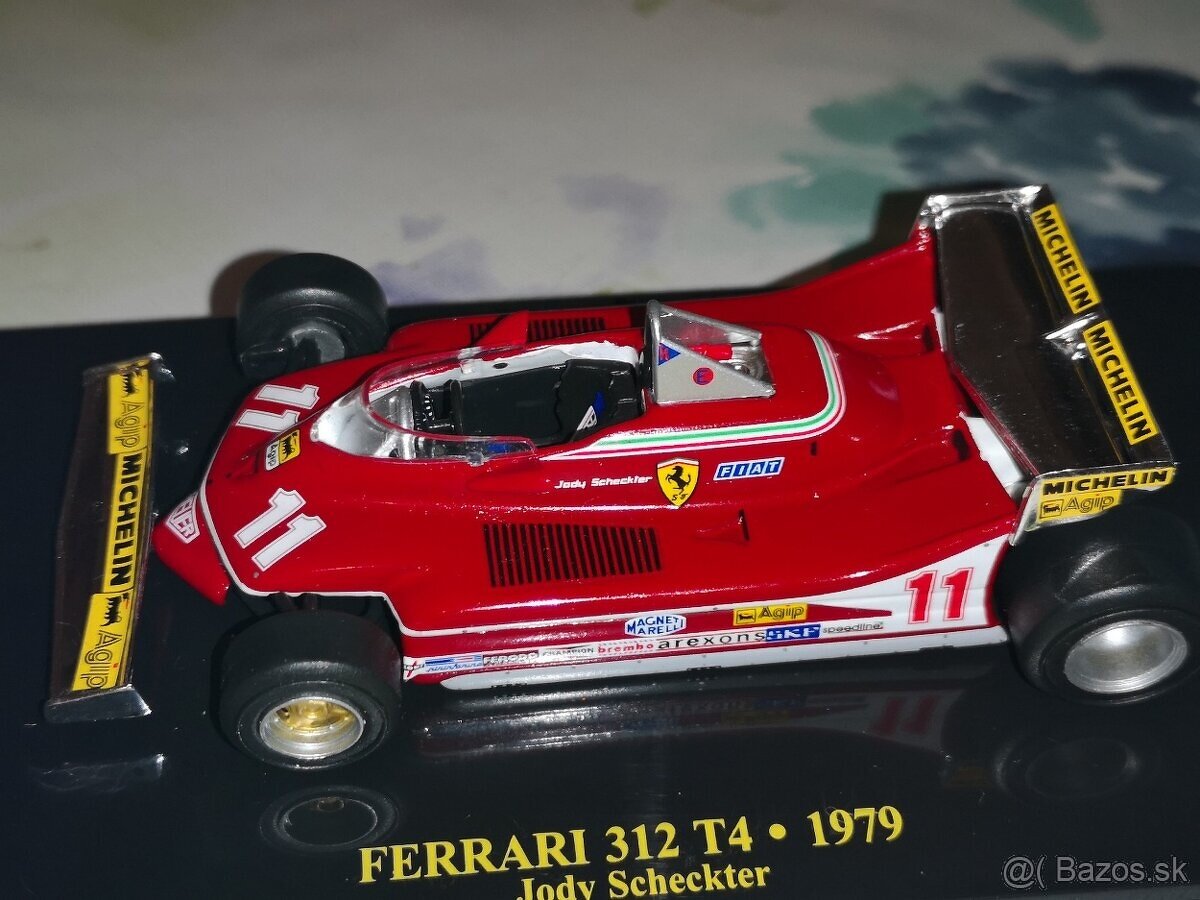 Predám model F1 Ferrari 312 T4 1979, Jody Scheckter1:43 - 7