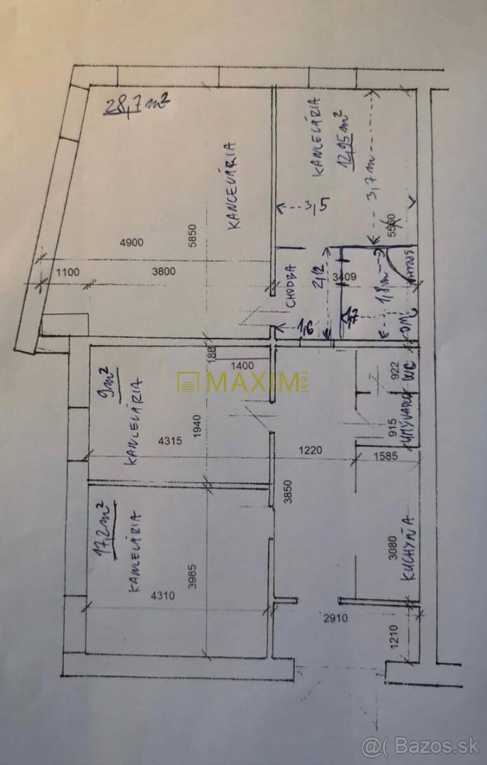 PREDAJ - 4-izbový byt/priestor po kompletnej rekonštrukcii, - 7