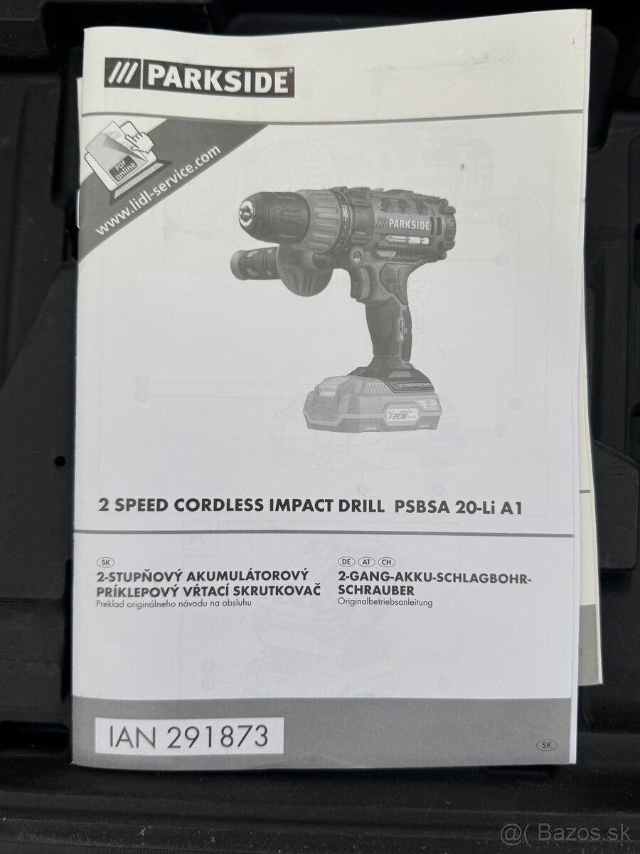 Predam kufre z AKU náradia Parkside - 7