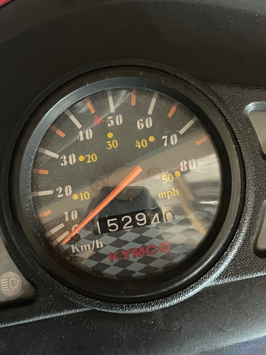 Predám skúter KYMCO 50 cc - veľmi dobrý stav - 7