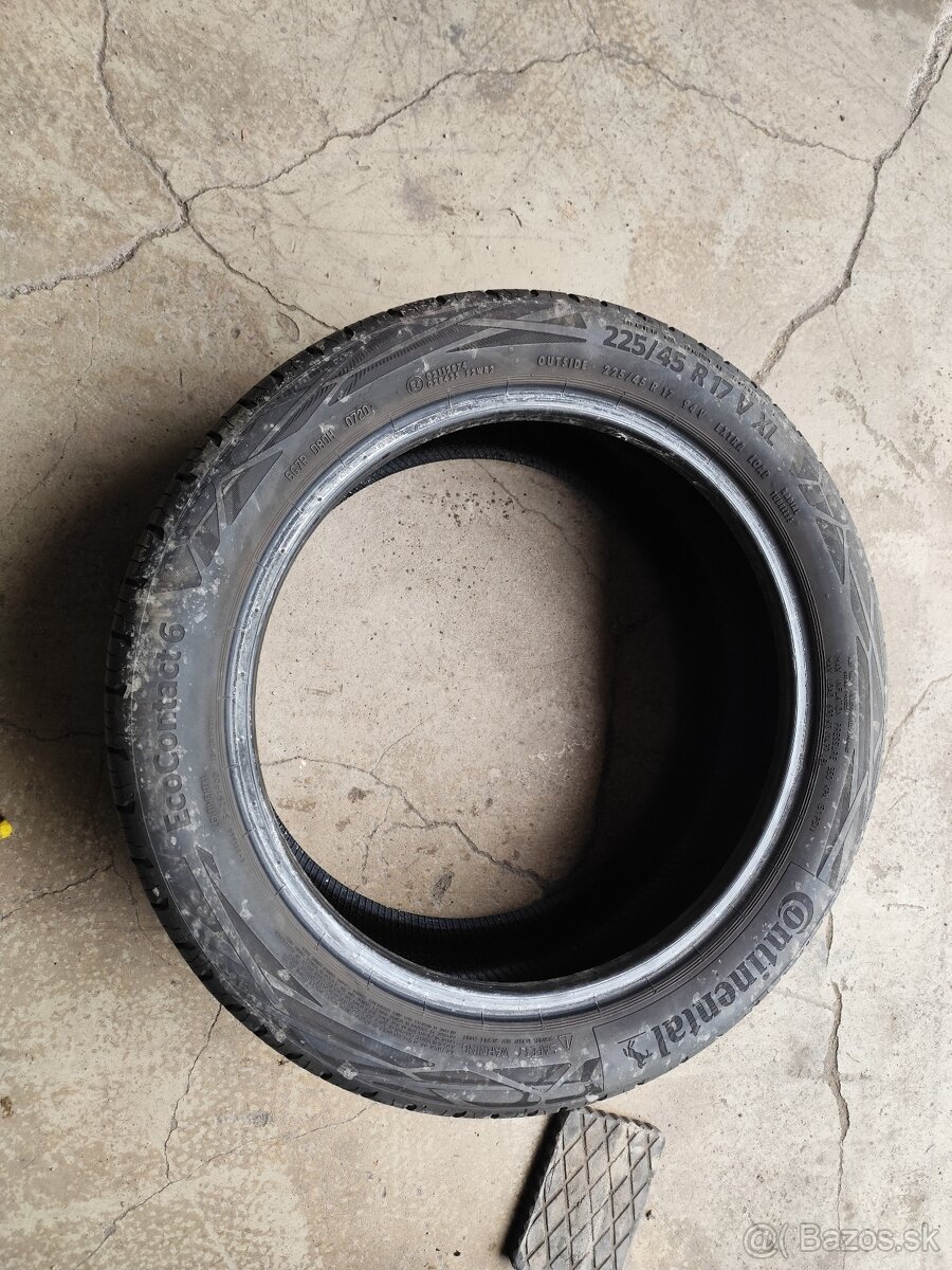 Letné 225/45 R17 continental - 7