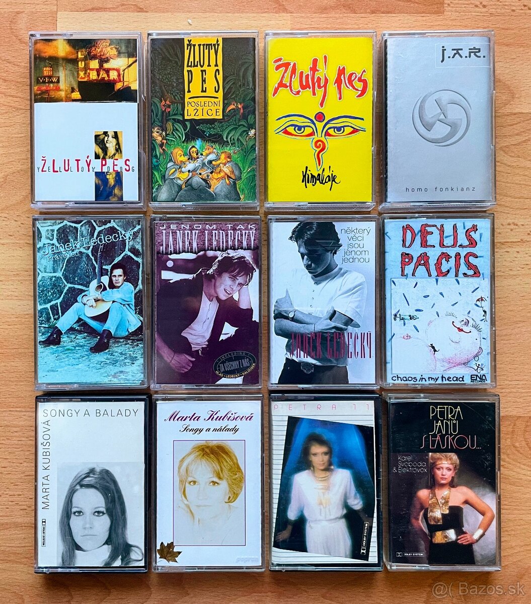 MC kazety - SK a CZ interpreti, skupiny - 7