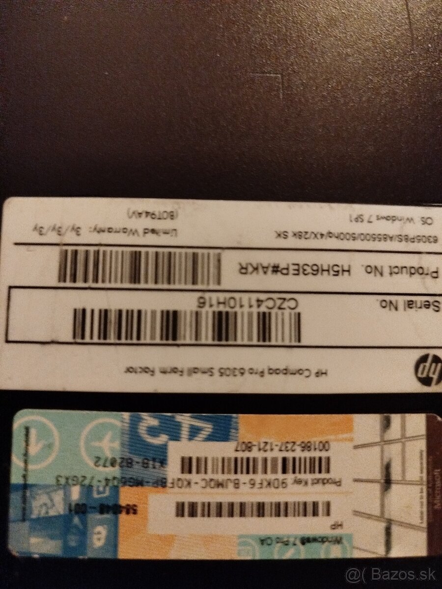 Predam preinstalovany pocitac hp,monitor LG - 7