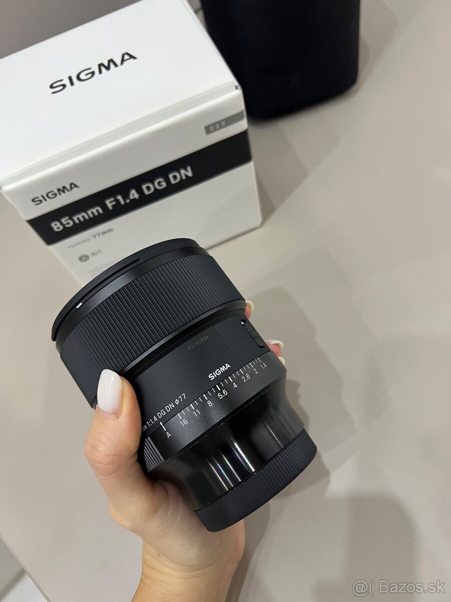 Sigma 85mm F 1.4 DG DN pre Sony - 7