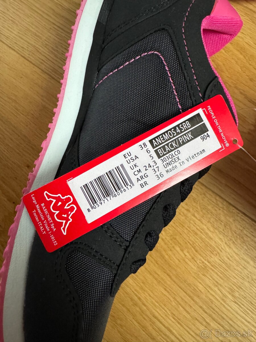 nove tenisky zn.Kappa v.38 - 7