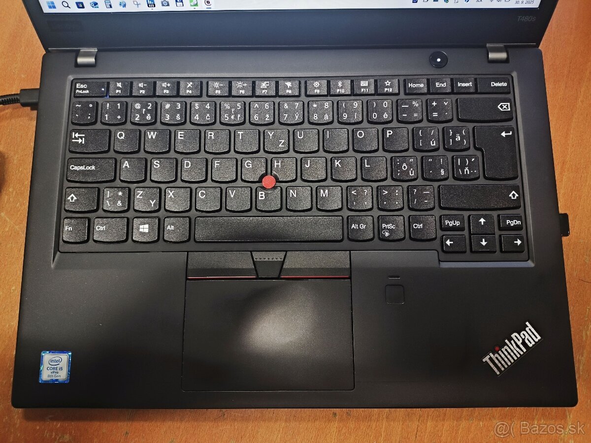 14" FHD Thinkpad Lenovo T480s i5-8350U,8GB 256GB SSD W11 - 7