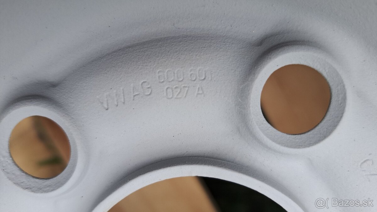 PLECH. DISKY R14 5x100 - ŠKODA FABIA 1 2 3, ROOMSTER, POLO - 7