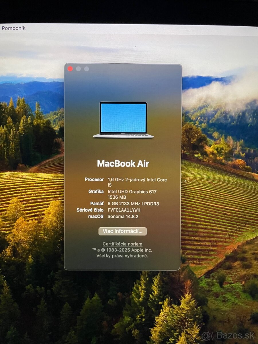 Apple MacBook Air 13” (2019) | 256 GB | Top stav - 7