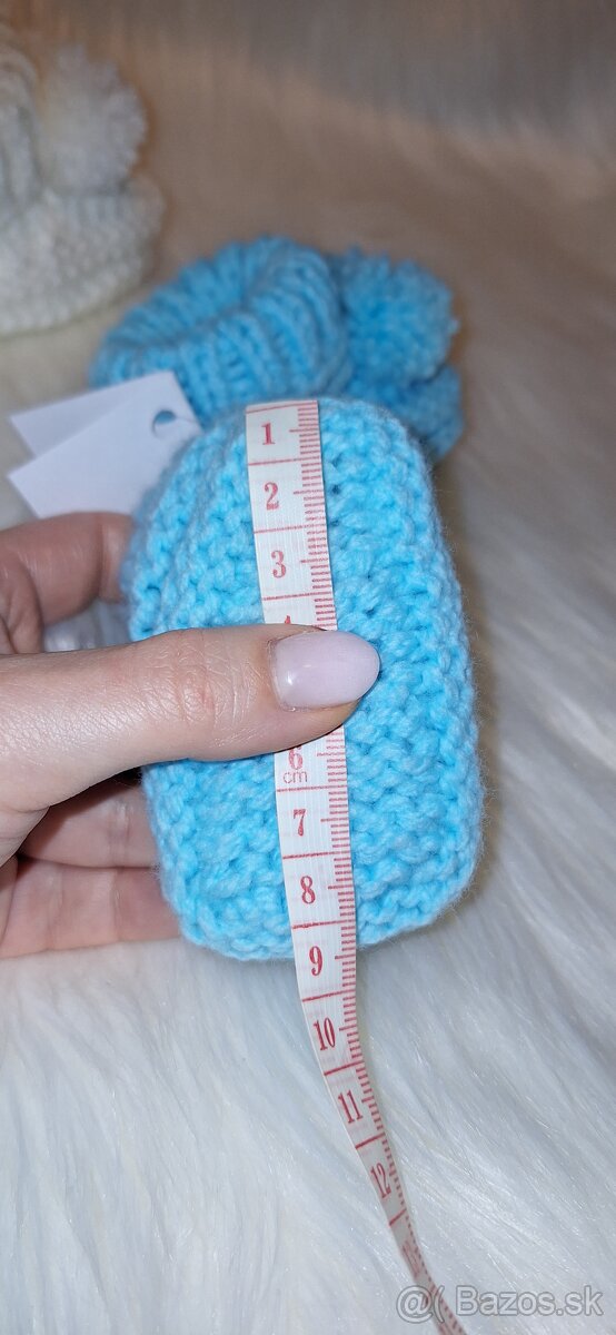 Detské chlapčenské topánočky botičky handmade - 7