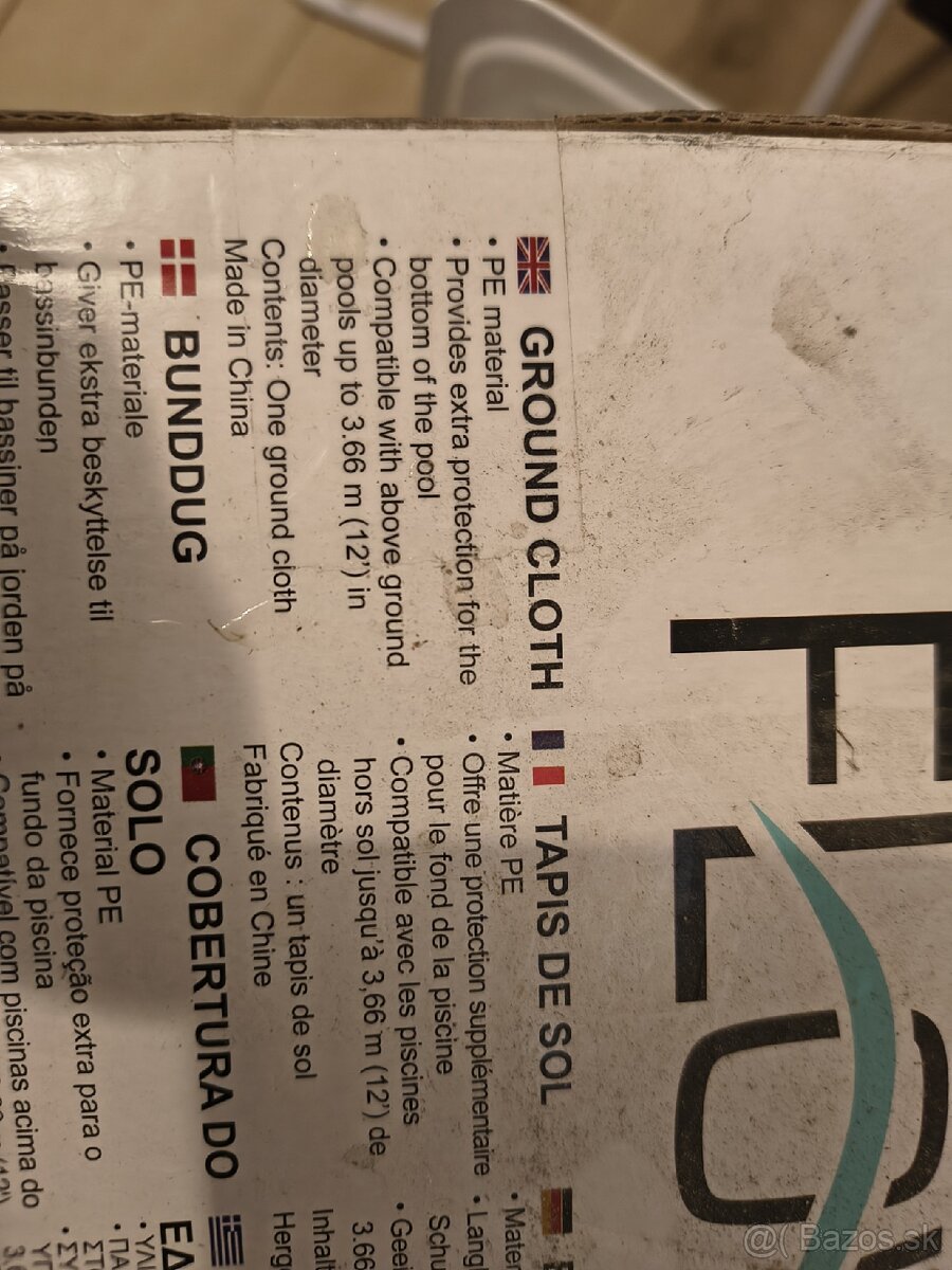 Bazen 3m, podlozka, kryt - 7