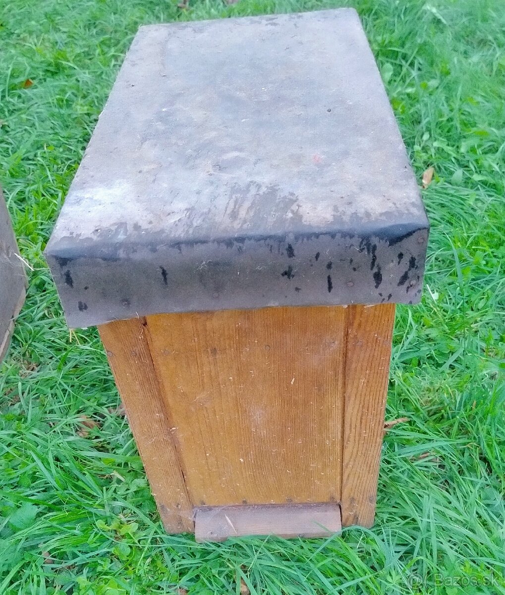 Starožitné gazdovské náradie hrable vidly koryto ule - 7