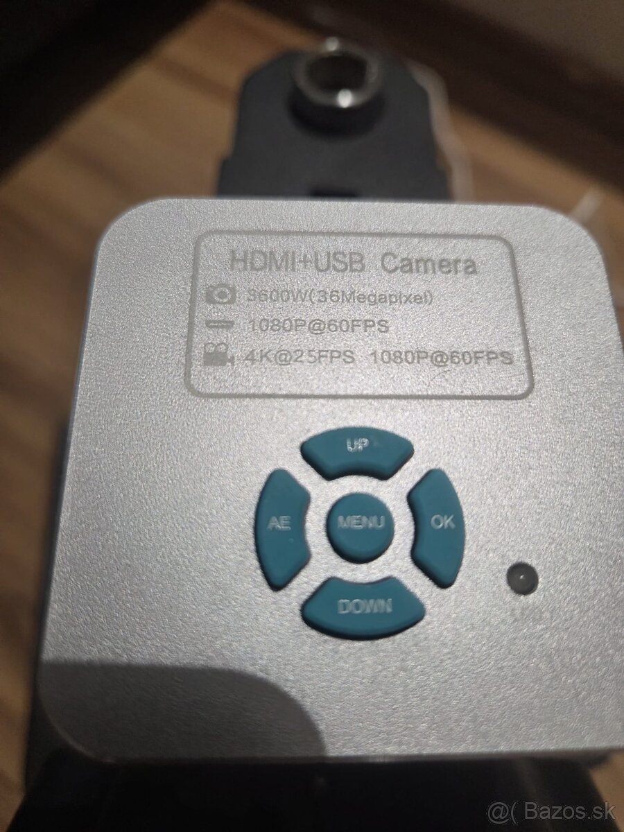 Simul-Focus 3.5X-90X Stereo Trinocular Microscope 48MP - 7