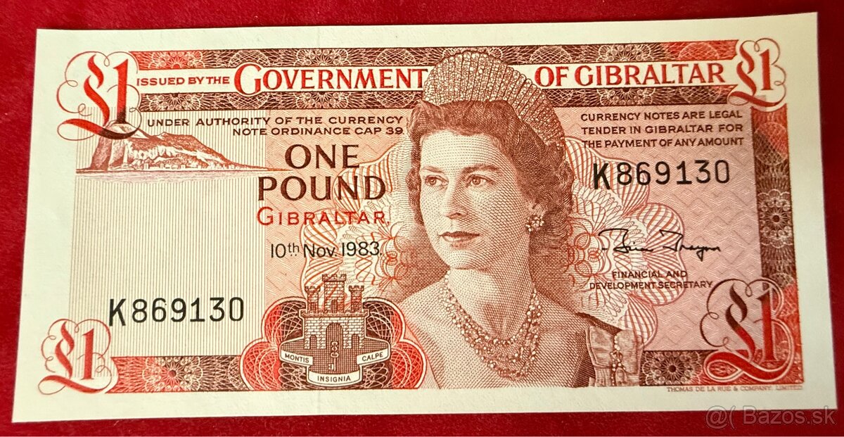 Staré bankovky Alžbeta II. rôzne krajiny - 7