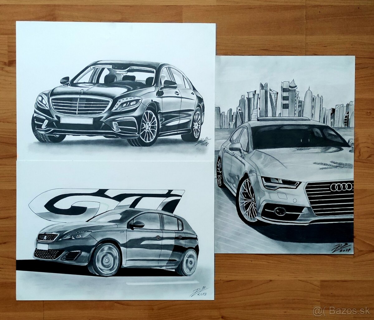 Chceš kresbu svojho auta? Napíš - 7