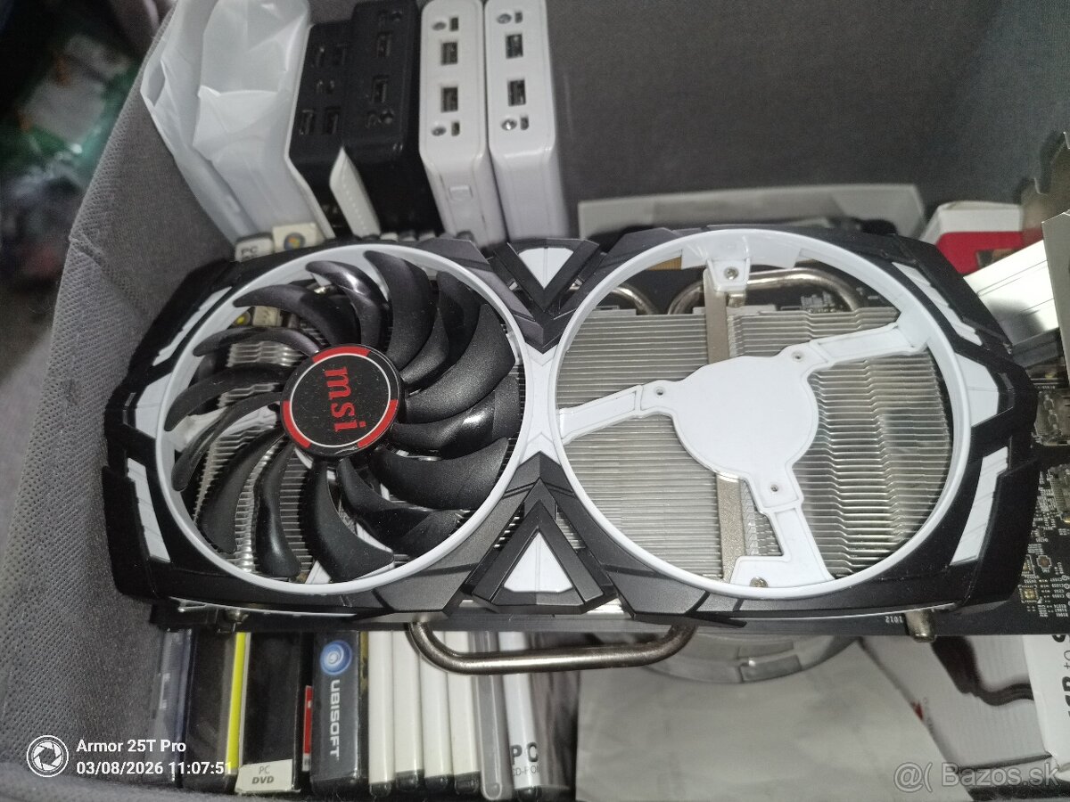 MSI Grafika 6 GB RAM 1060 ARMOR - 7