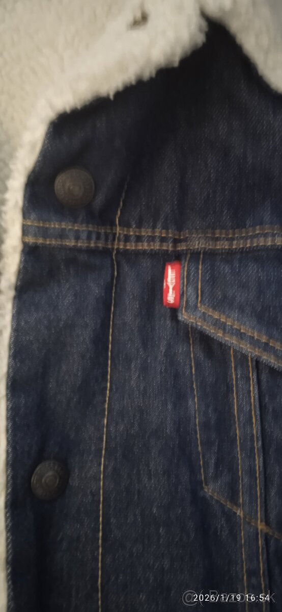 Predám pánsku prechodnú bundu LEVIS. - 7