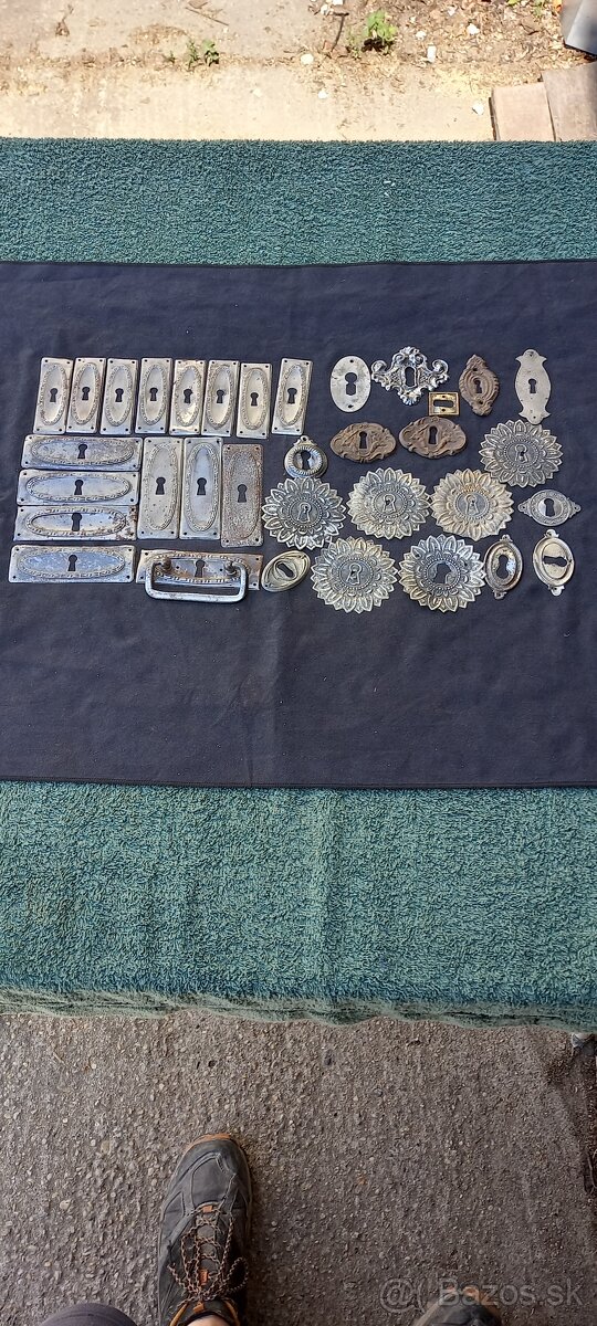 Kovanie železné starožitné,staré kľúče a iné. - 7