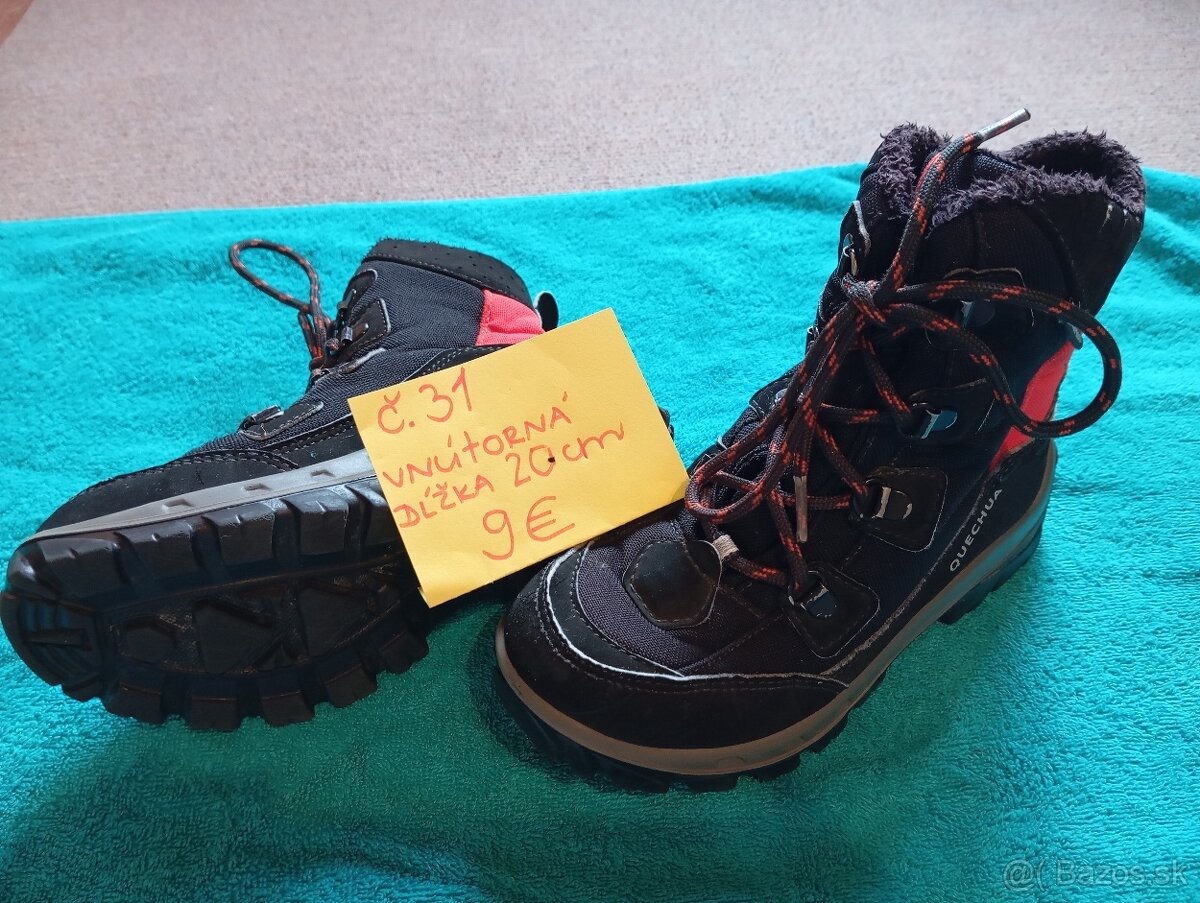 Kvalitné zimné topánky (31, 33, 34, 35, 36) - 7