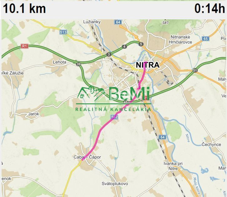 Pozemok 780 m2 Cabaj - Čápor (časť Cabaj) ID 351-14-MIG - 7