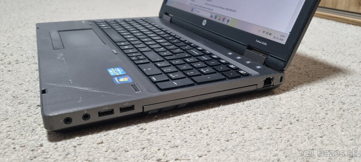 15.6" HP ProBook 6560b i5 2450M/SSD - 7