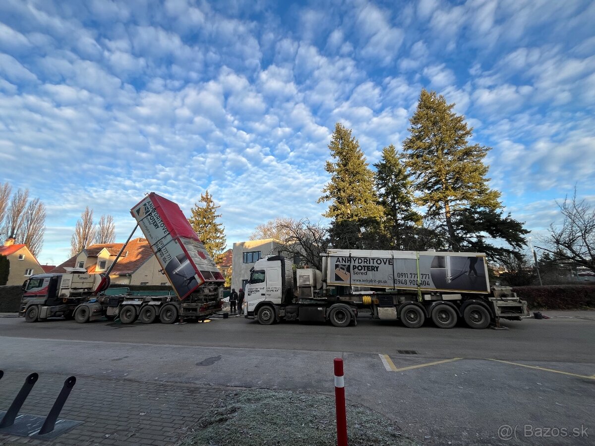 Anhydritové potery , anhydritový poter - 7