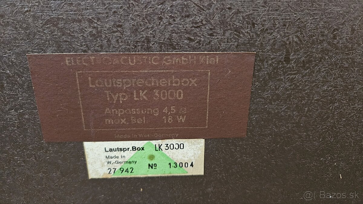 Electroacoustic LK 3000 - 7