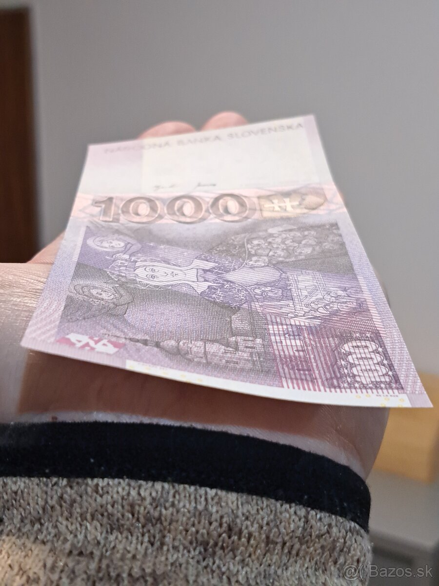1000Sk séria A1999 stav 1 - 7