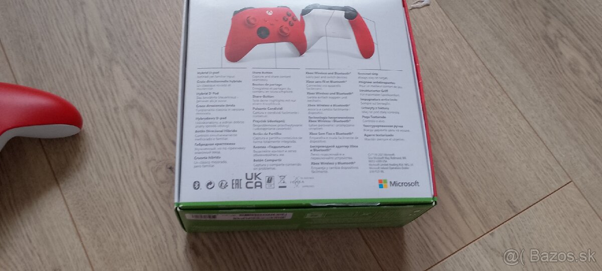 Xbox series s x pulse red ovládač - 7
