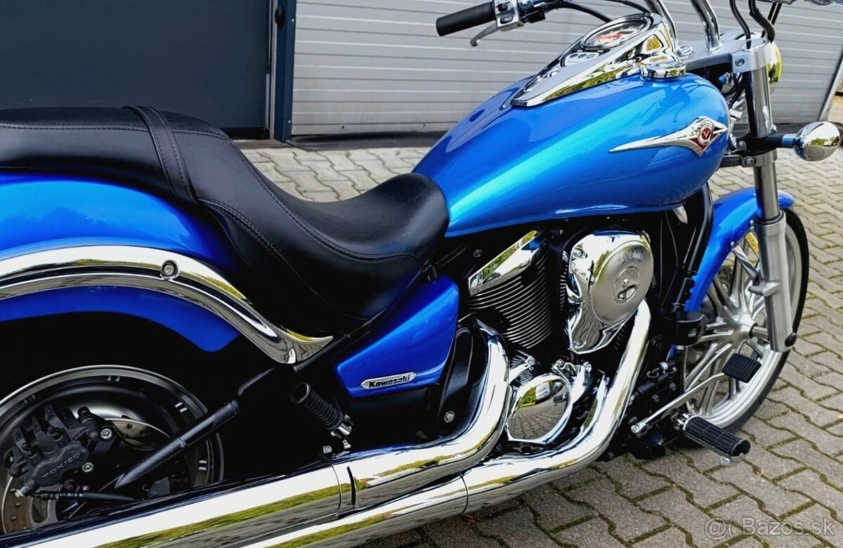 KAWASAKI VN 900 CUSTOM , - r..2008, TOP, krásny stav, 9.600 - 7