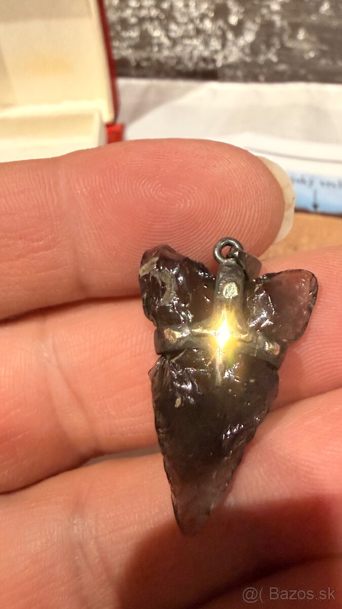 ORIGINALNY SPERK"OBSIDIAN V STRIEBRE SO ZLATOM" - 7