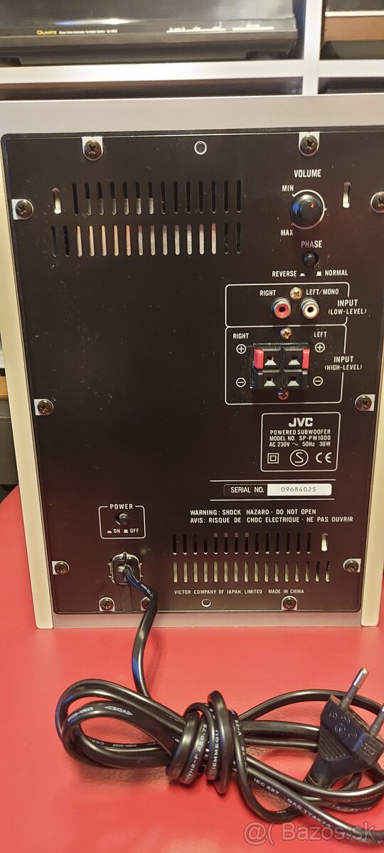 Predám mini systém JVC FS-SD1000 - 7