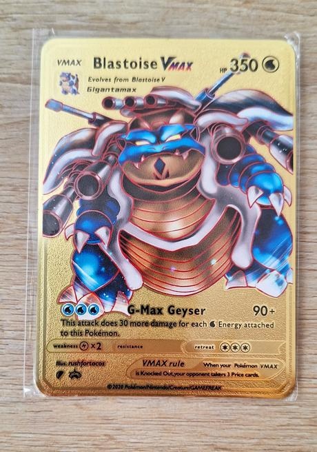 Kovové pokémon karty - 7