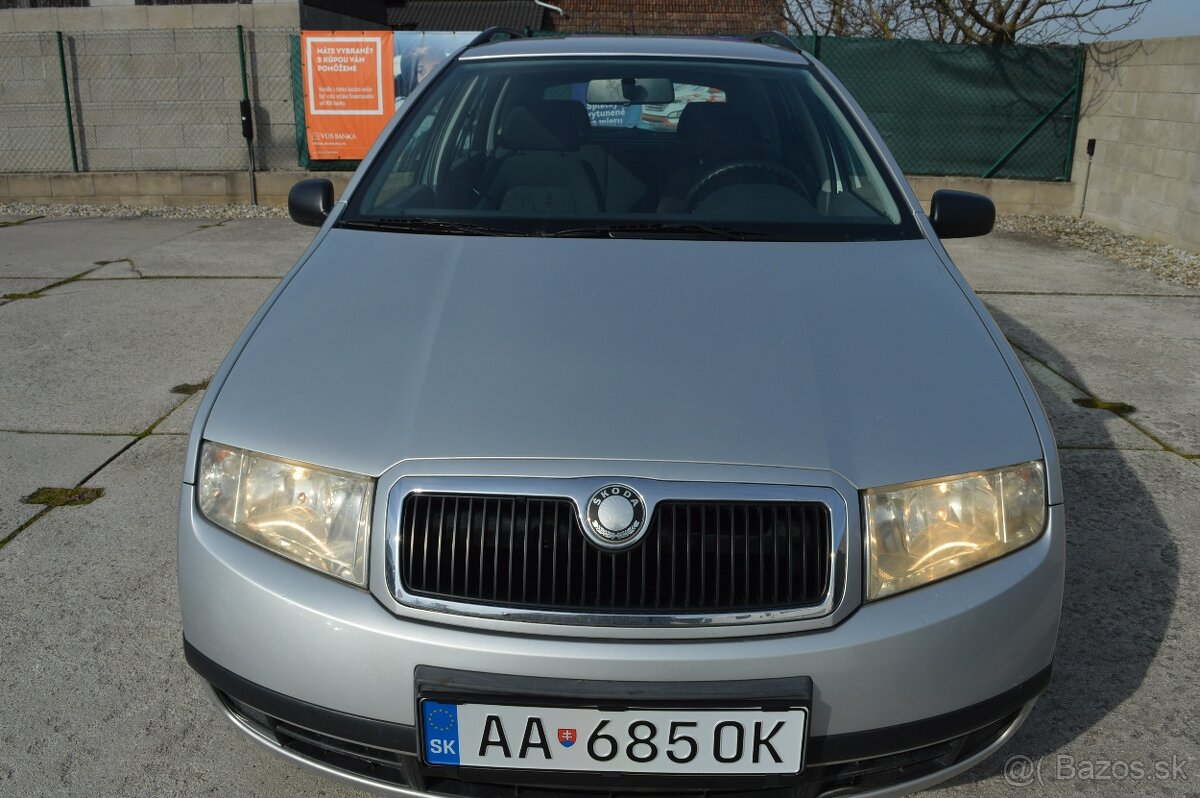 ŠKODA FABIA COMBI 1,9SDI 47kW 183984km klíma M5 - 7
