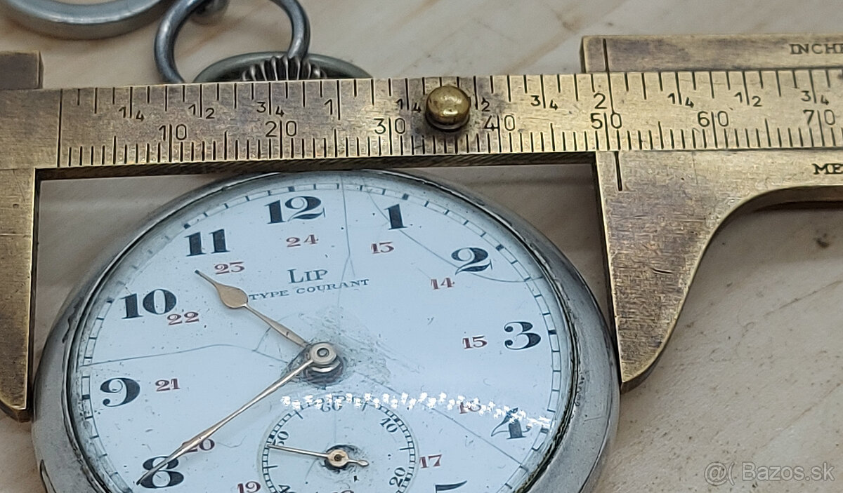 Predám funkčné vreckové hodinky LIP Type Courant 68 € - 7