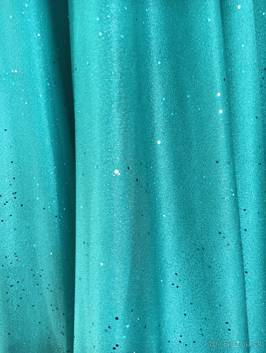 Plesové trblietavé šaty veľ.42 - 7