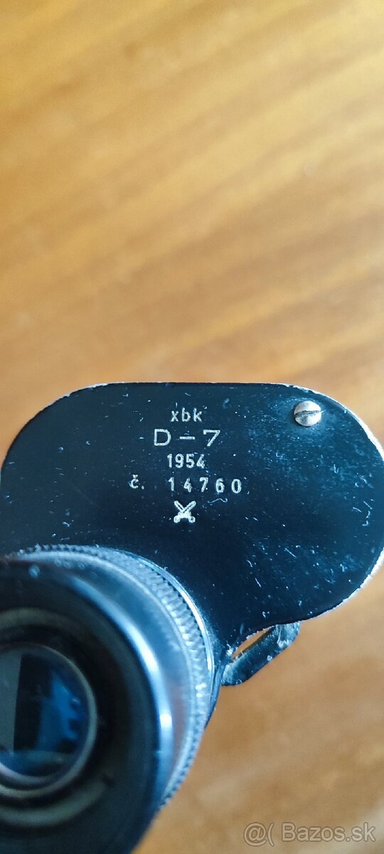 vojenský ďalekohľad 1954 Meopta D-7 - 7