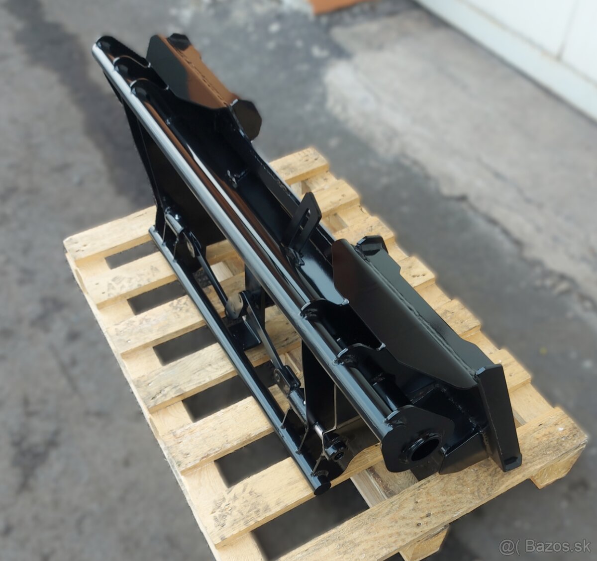 Adapter JCB, bobcat na EURO traktor, čelný nakladač - 7