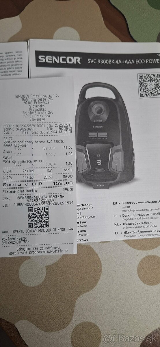 Vysávač Sencor SVC 9300BK - 7