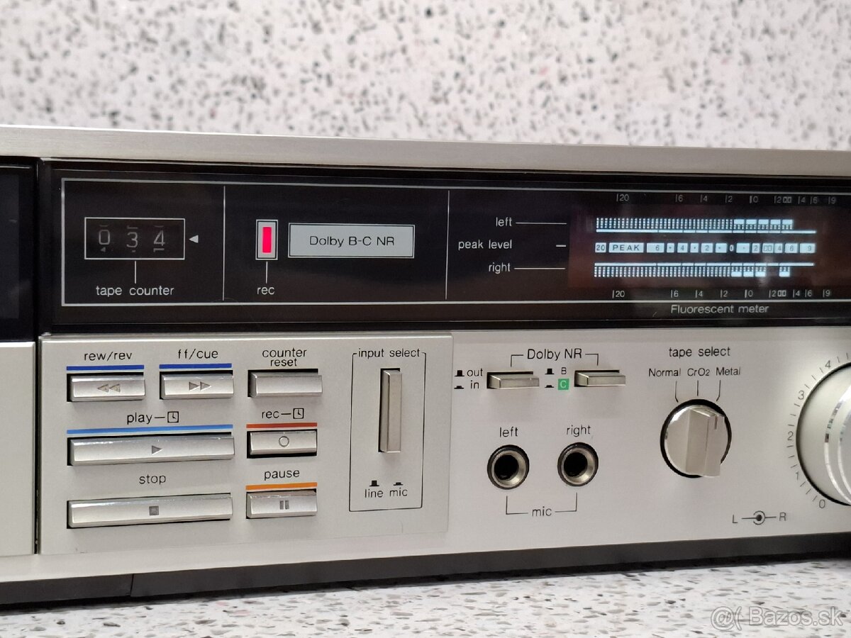 TECHNICS M226 》 STEREO CASSETE DECK 》DOLBY B C - 7