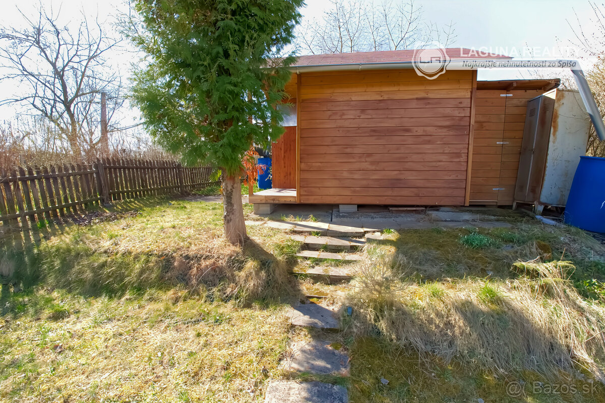 Záhrada s chatkou (363 m2) sídl. Mier Spišská Nová Ves - 7