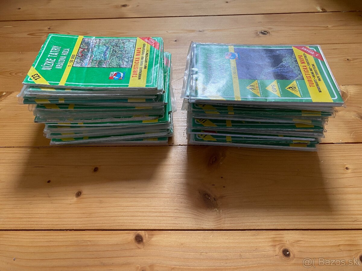 turistické mapy VKÚ – rôzne vydania, rôzny stav - 7