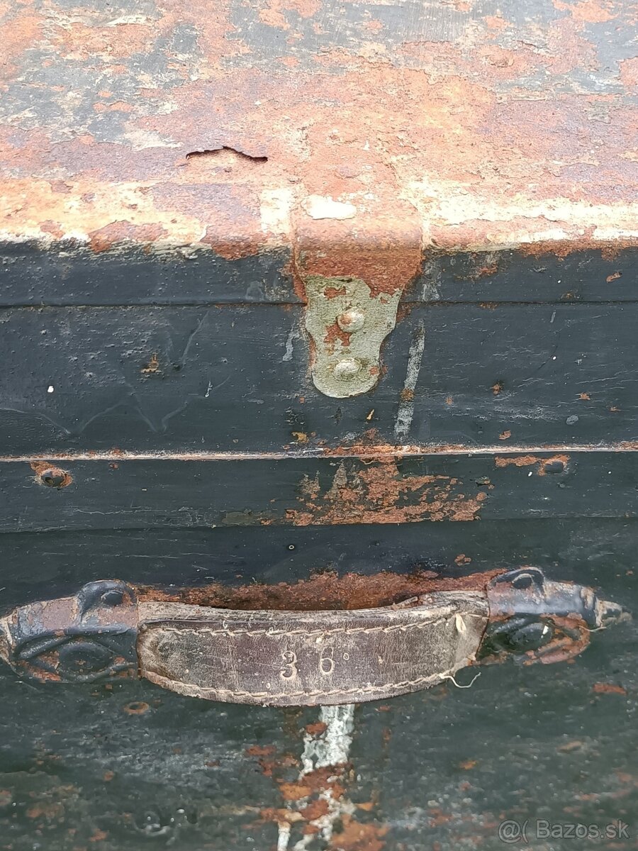 Starý lodný kufor - 7